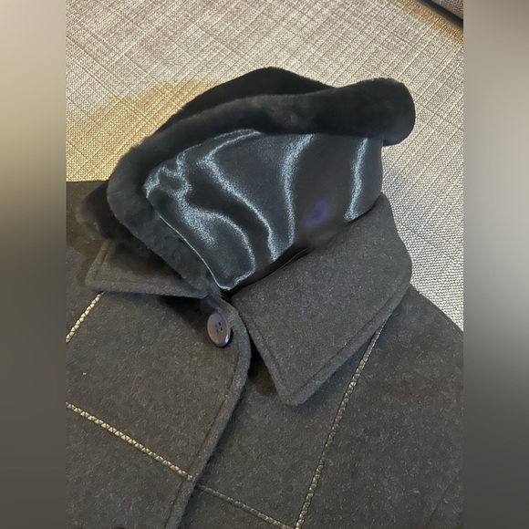 ME-JAY Cashmere and wool blend coat - Picture 3 of 10